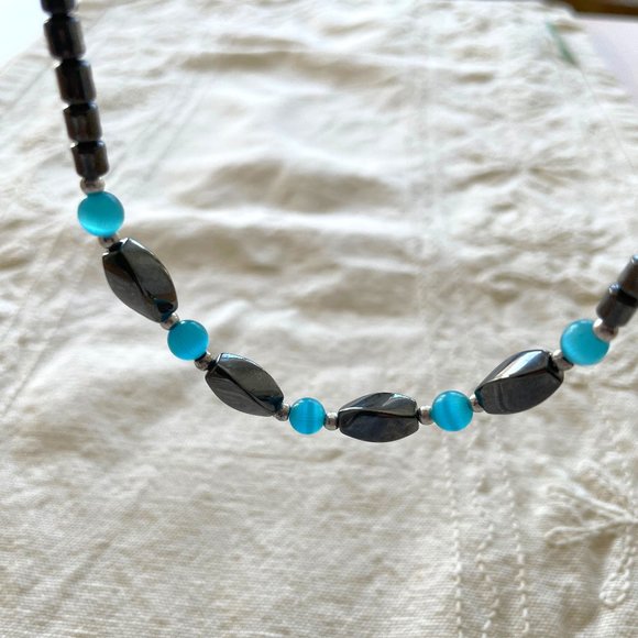 3For$20/Beautiful Hematite Necklace - Picture 1 of 4